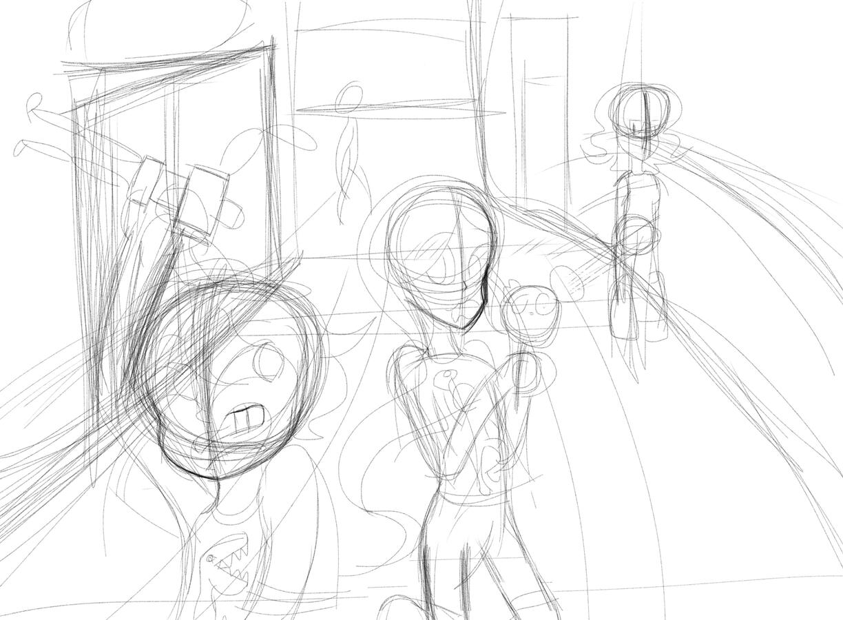 Mall Sketch 2