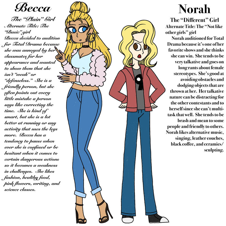 Becca and Norah