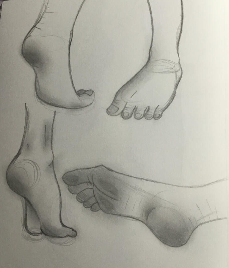 Feet Sketch 2