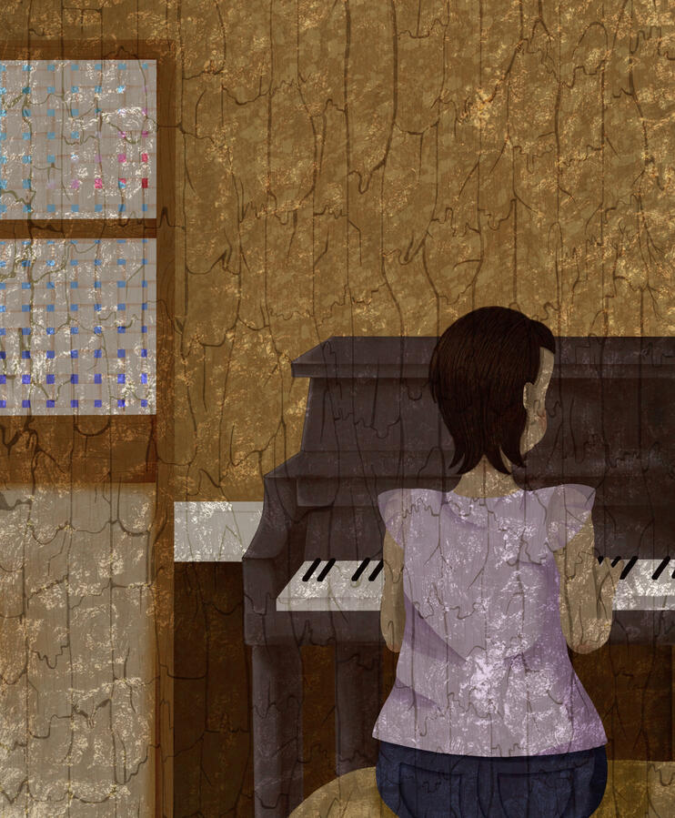 Woman at the Piano
