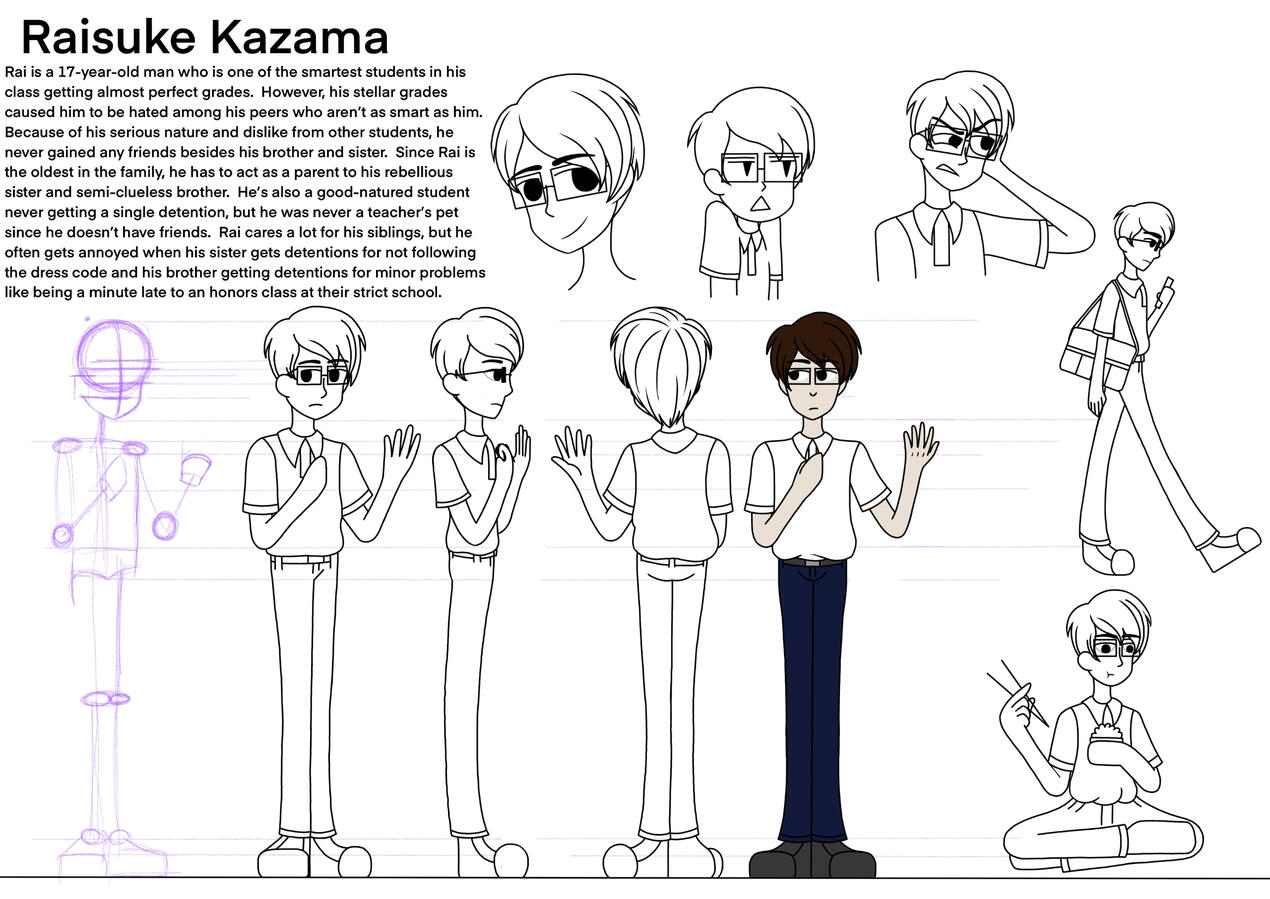Raisuke Kazama Character Sheet