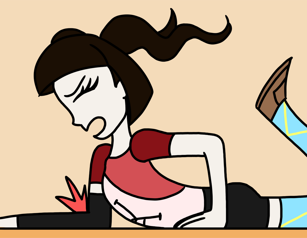 Gwen Injured Illustration