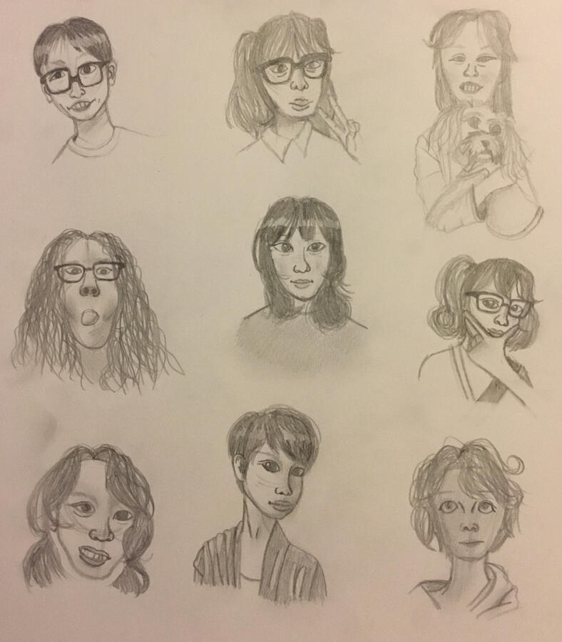 Faces Sketch