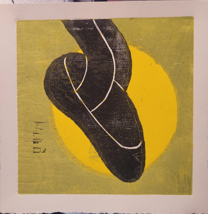 Multi-Plate Woodcut Print