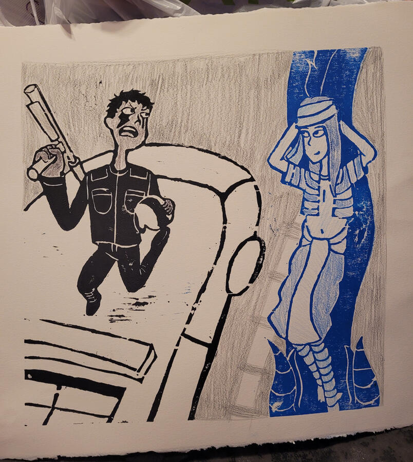 Woodcut Print 1