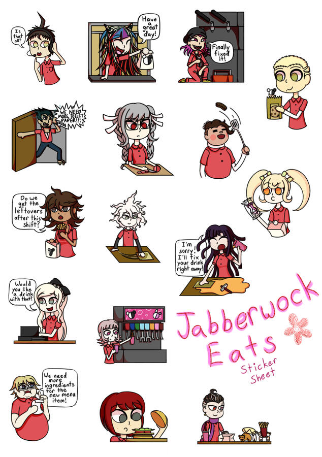 OU SDR2 Sticker Sheet