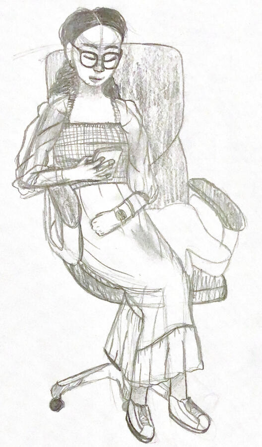 Figure Study Sketch 1