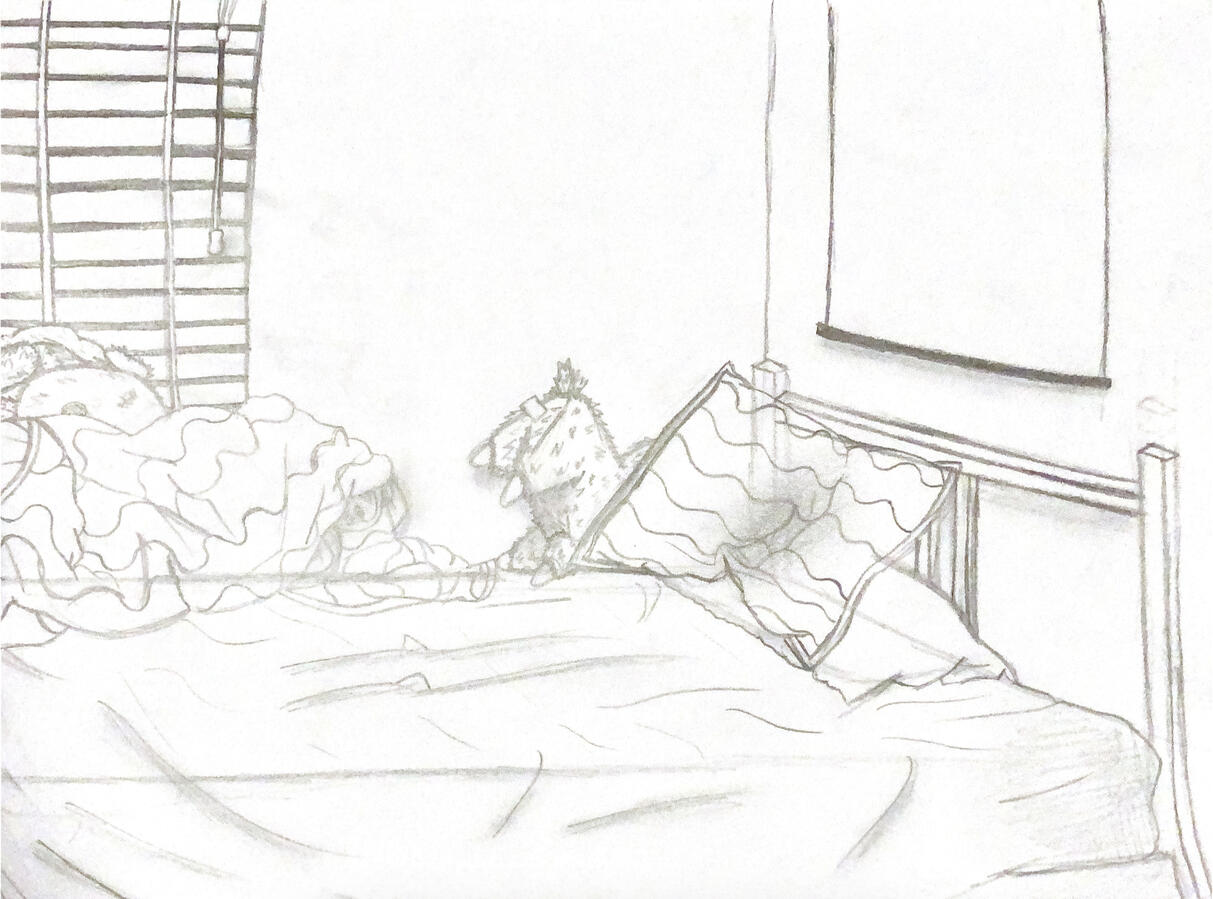 Room Study Sketch 2