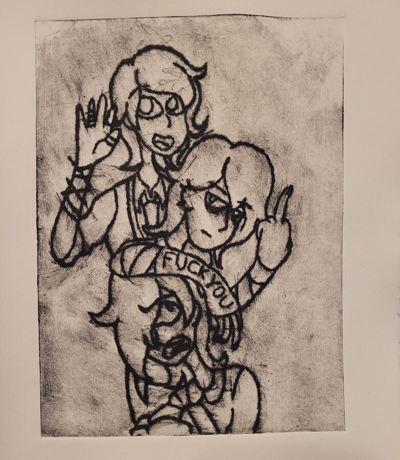 Zinc Plate Print 1