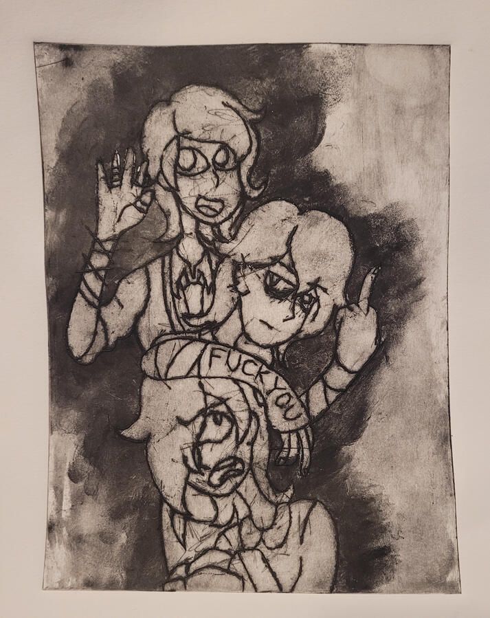Zinc Plate Print 3