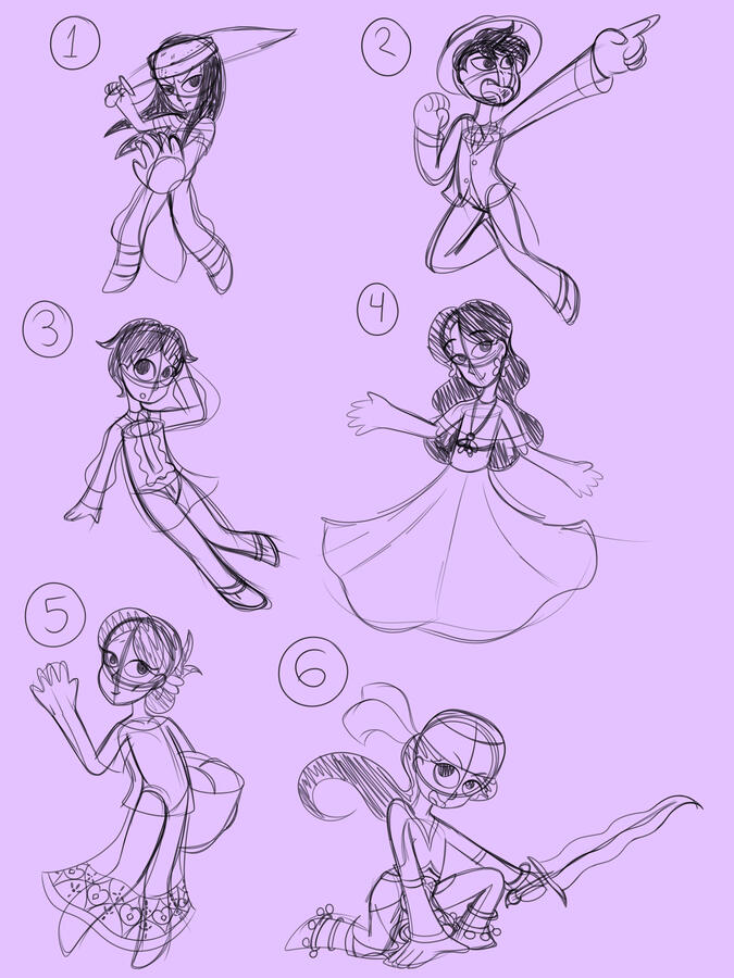 Illustration Project 1 Sketches 1