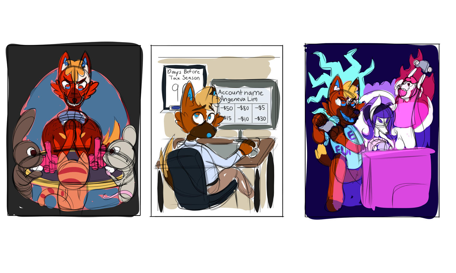 Digital Narrative Project 1 Refined Thumbnail Color Scheme