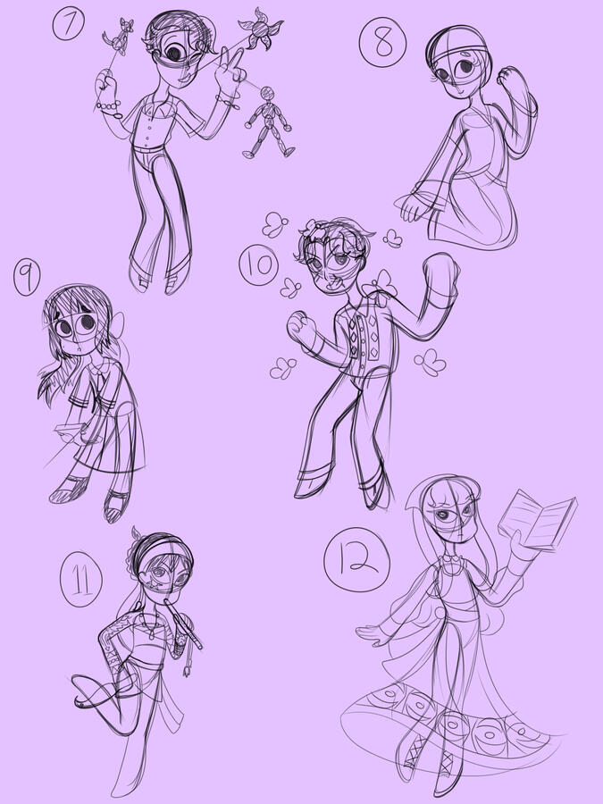 Illustration Project 1 Sketches 2