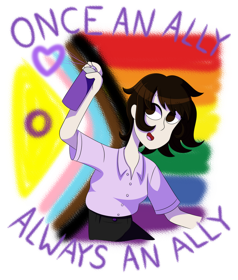 Pride Ally Angel