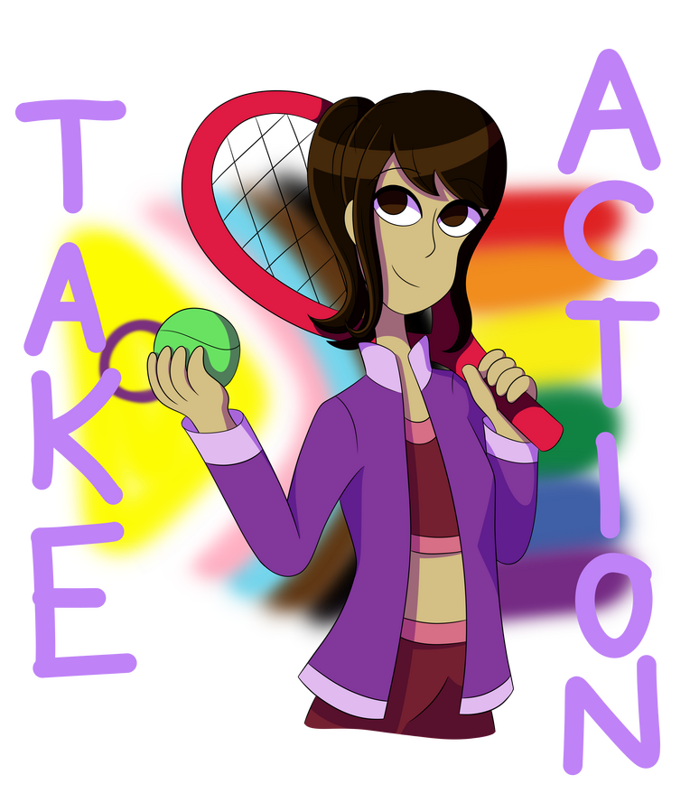Pride Ally Violet