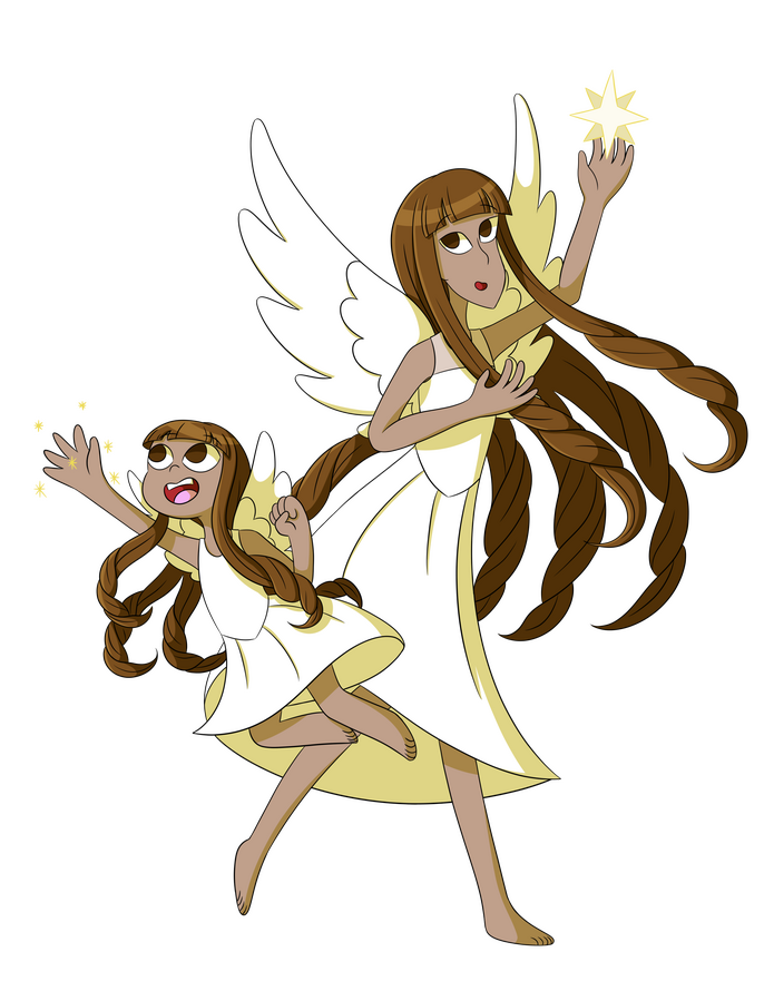 Aerian Character Illustration Transparent