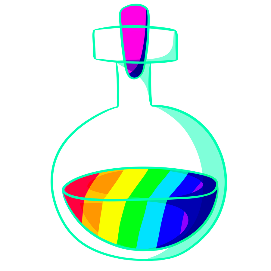 Potion of Neon Colors